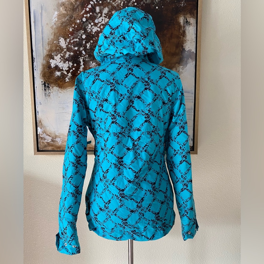 Burton snowboarding jacket black / teal size XS BNWOT - Picture 13 of 13